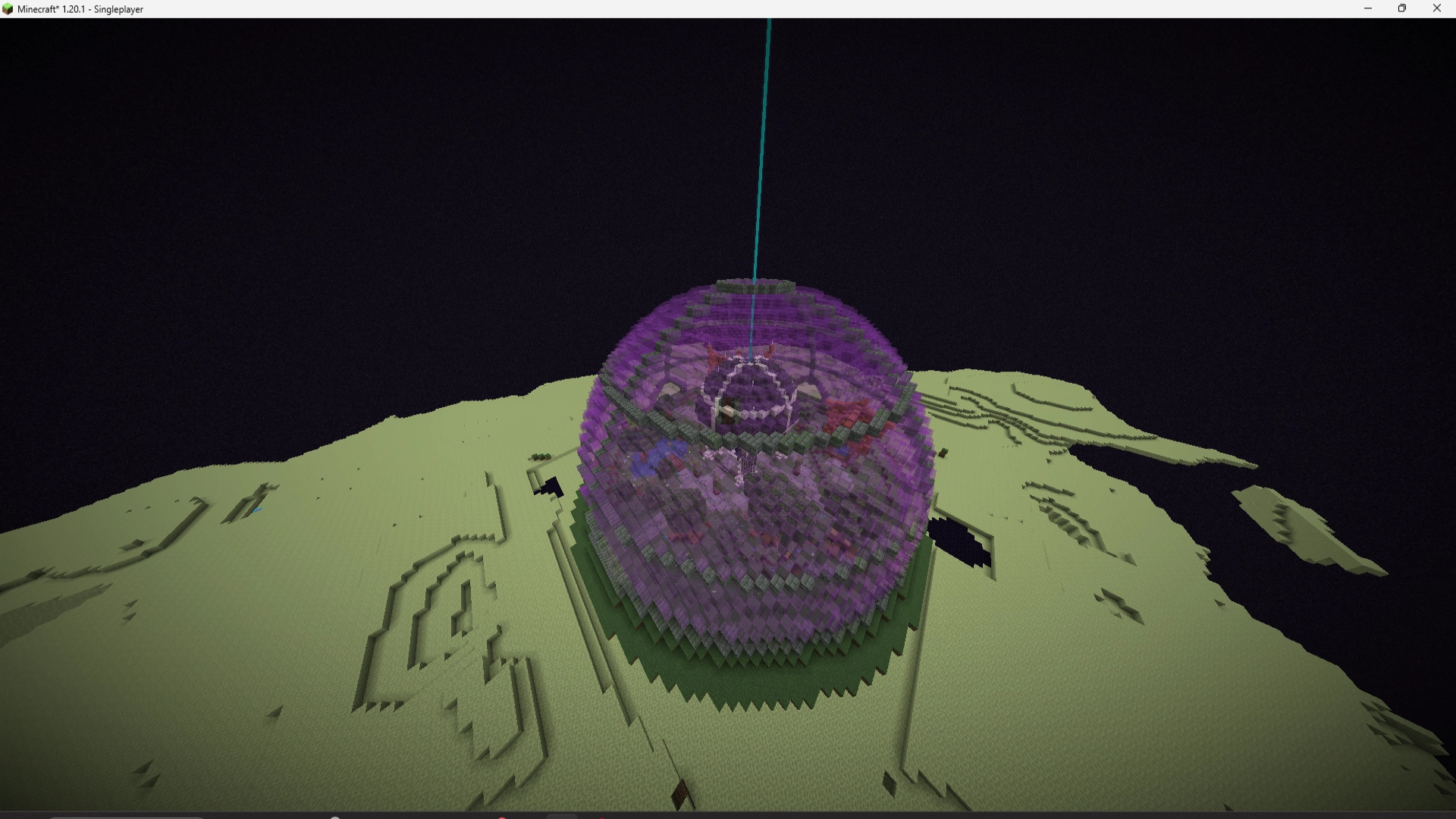 End overworld Portal Dome  – key image